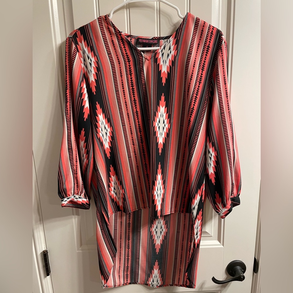 Rock&Roll Cowgirl pink blouse